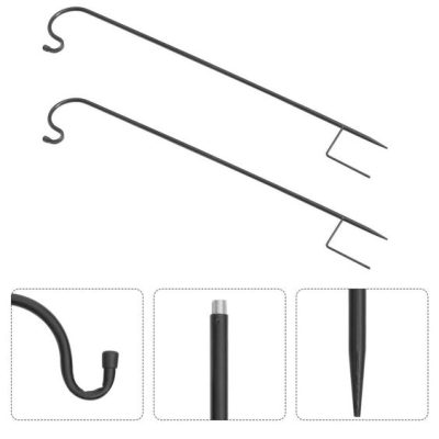 Elegant Floral Displays with Iron Shepherd Hooks