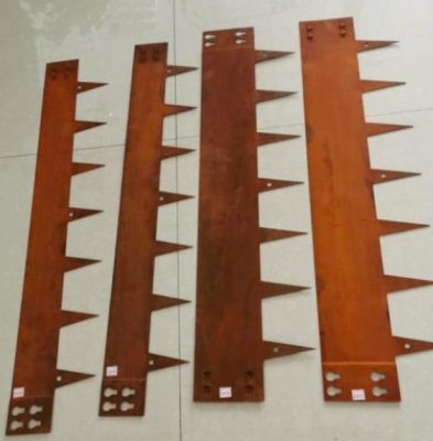 Youlite rusted garden edging