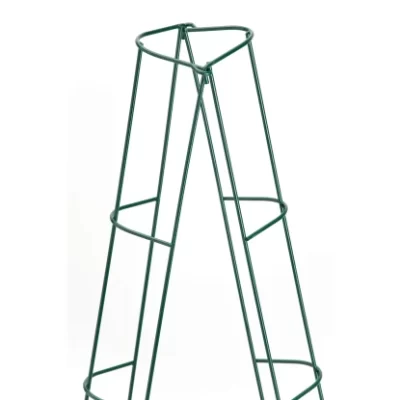 Foldable garden steel trellis